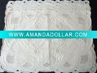 Wholesale beautiful machine embroidery table napkins