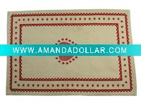 Wholesale 100% Cotton printed table napkins