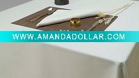 Wholesale 100% jacquard polyester table napkin-table linen