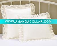 Polyester/cotton embroidery pillow sham