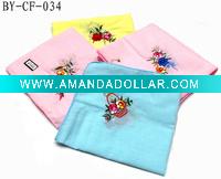 Wholesale cotton napkins with embroidery