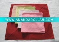 Wholesale 100%cotton dyed napkin
