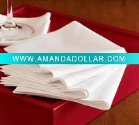 Wholesale Cotton table napkins and hotel cotton napkins and cotton satin band napkin