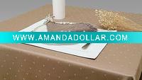 100% jacquard polyester table napkin-table linen