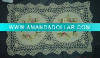 Wholesale HOT! ribbon embroidered doily