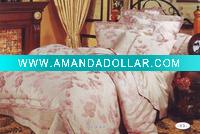 printed floral 100% polyester bedsheet