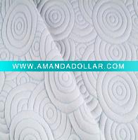 10% spandex and 90% polyester knitted jacquard mattress fabric