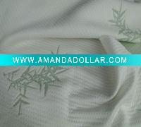 Wholesale 60% polyester 40% bamboo jacquard knitted mattress fabric