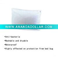 Wholesale RSQT-380 Anti-Bacteria Waterproof Polyester Pillow Case Protector