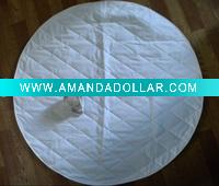baby mattress pad (quilted terry surface)