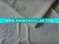 Wholesale cotton and polyester knitted jacquard mattress fabric