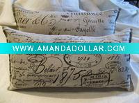 Wholesale printed linen Pillowcase cushion