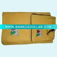 Travel set--blanket,pillow case set