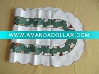 jacquard satin table runner