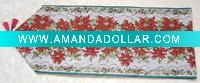 Wholesale christmas tapestry table runner, jacquard table runner,tapestry table linens