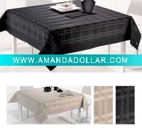 Wholesale 100% polyester all kinds of colors printed table cloth