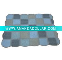 embroidery floor mat