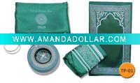Satin Pocket Prayer Rug