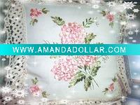 Wholesale Feitian 100%ployester embroidery pillow