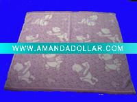 Wholesale 100% cotton yarn-dyed baby's towel quilt