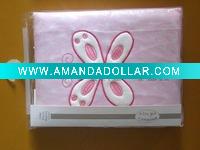 Wholesale 100% polyester embroidered polar fleece baby blanket