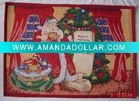 Wholesale christmas jacquard rug,anti-slip door mat,floor mat,home textile