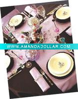 Wholesale 100%polyester table runner