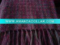 Wholesale Acrylic Mohair Throw blanket