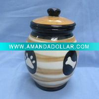 Food safe ceramic jar
