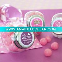 mini glass jar for candy