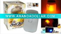 solar powered sun jar