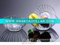 Wholesale high borosilicate heat preservation glass bowl
