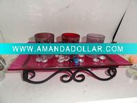 Wholesale Sand blast candle holder