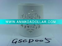 Wholesale white ceramic votive candleholder