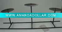 Wholesale elegant three holders candlestick