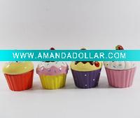 Wholesale Ceramic Cupcake Cookie Jar