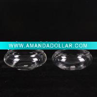 Wholesale Handmade clear glass fish bowl or daffodil bowl