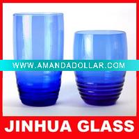 Handmade Barware Glass Blue Color