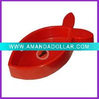 Wholesale Fish shaped Melamine pet bowl