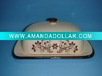 Ceramic dessert tray