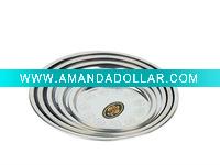 Wholesale stainless steel round plate cheap price