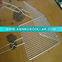 galvanized barbecue grill
