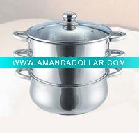 Wholesale 201Stainless Steel Steamer Pot