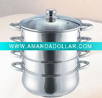 Wholesale 201Stainless Steel Steamer Pot