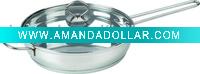 Wholesale Stainless steel frying pan