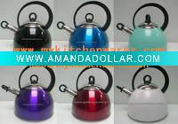 Wholesale stainless steel whistling kettle 0403Y white