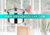 stainless steel pot