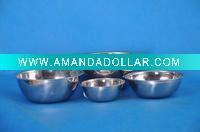 Wholesale STAINLESS STEEL SALAD BOWL SET OF 4 PIECES