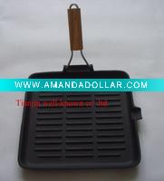 Cast iron frypan
