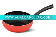 Wholesale aluminium non stick pan wok